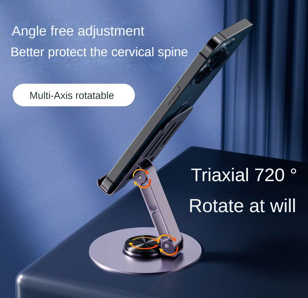 The ApexAxis™ Pro Aluminum Alloy Phone Stand